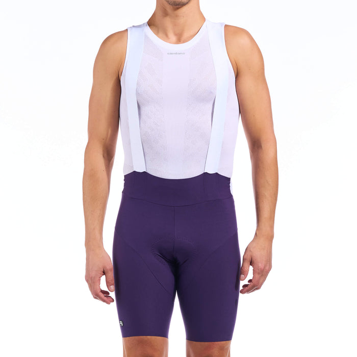 Men's Vero Forma Bib Short by Giordana Cycling, PURPLE, Made in Italy