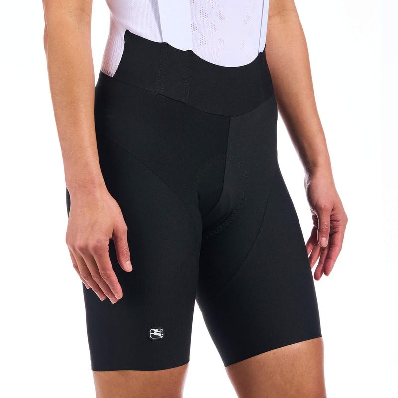 Women's Vero Forma Bib Short by Giordana Cycling, BLACK, Made in Italy