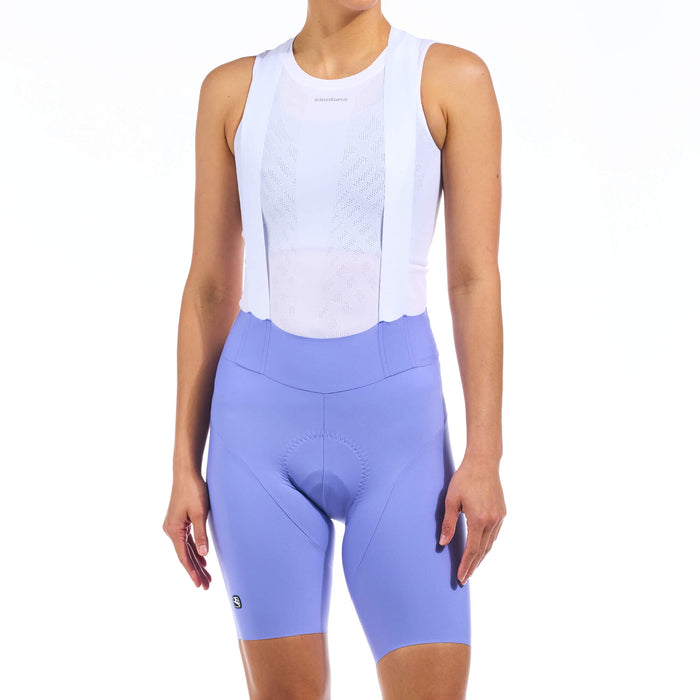 Women's Vero Forma Bib Short by Giordana Cycling, LAVENDER, Made in Italy