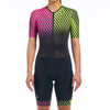 Women's Vero Pro Tri Doppio Suit by Giordana Cycling, PINK, Made in Italy