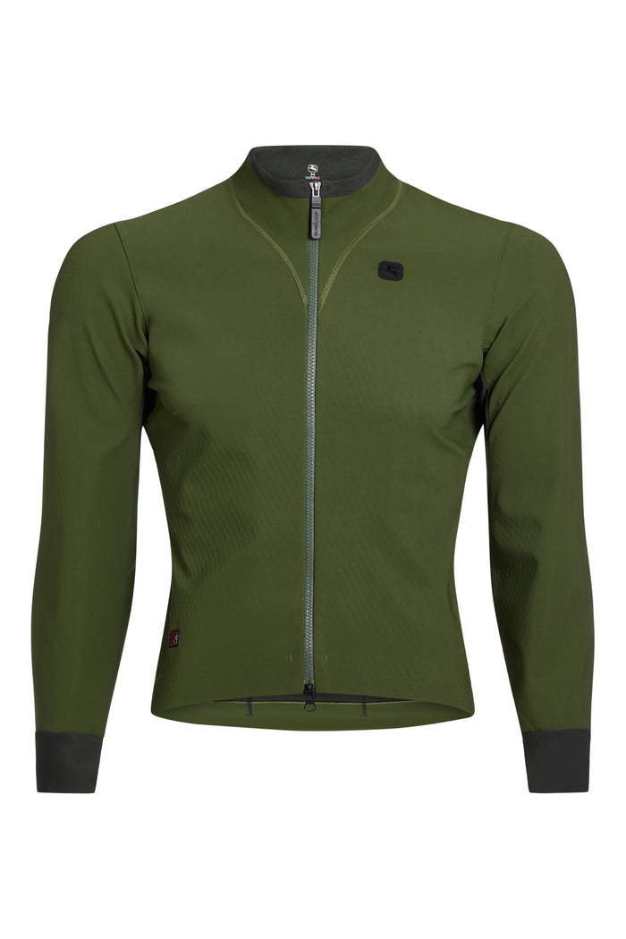 Men's FR-C Lyte Winter Jacket by Giordana Cycling, CYPRESS GREEN, Made in Italy