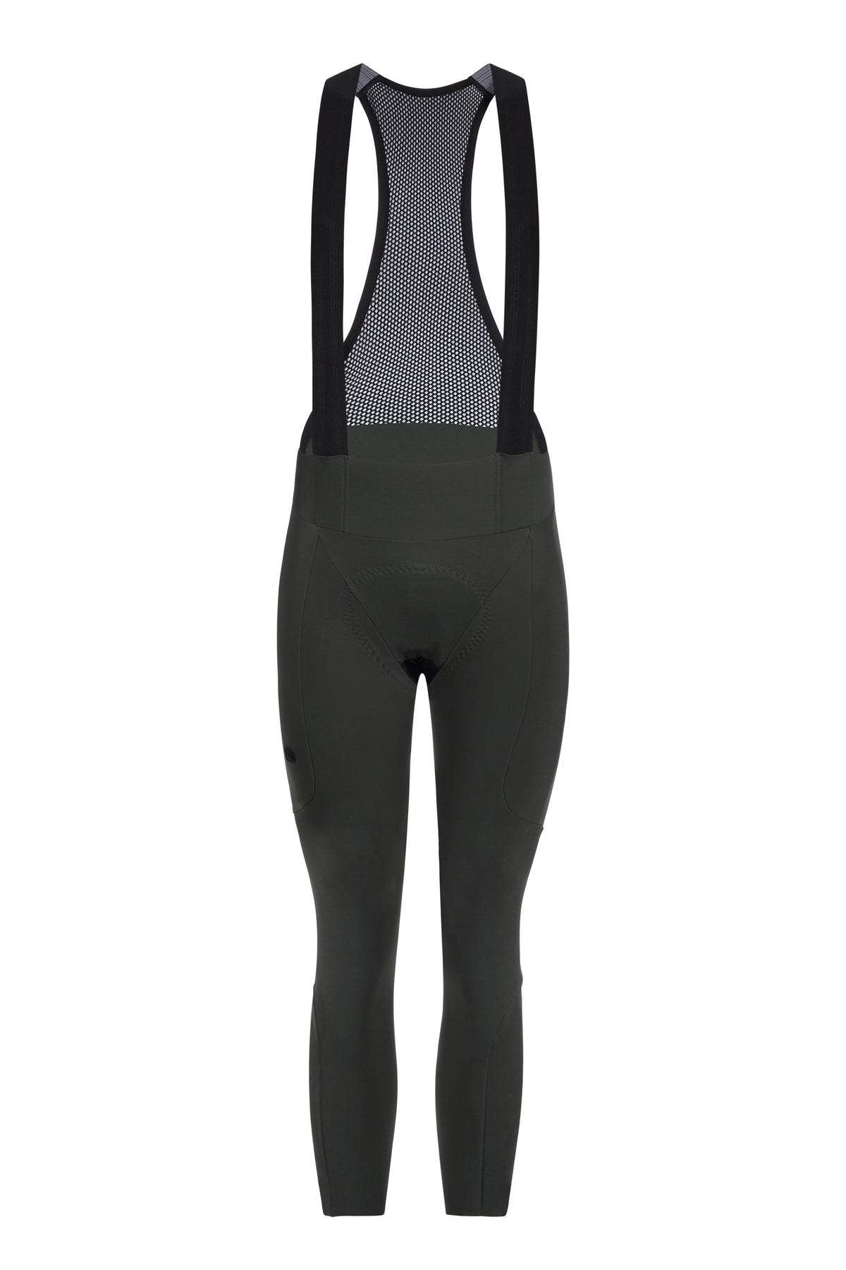 Men's FR-C Thermal Bib Tight by Giordana Cycling, CEDAR GREEN, Made in Italy