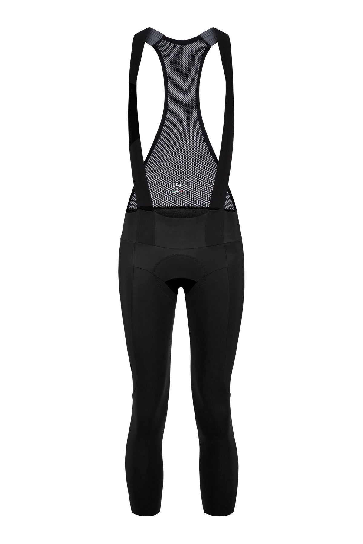 Women's FR-C Thermal Bib Tight by Giordana Cycling, BLACK, Made in Italy