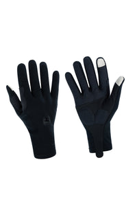 G-Shield Thermal Gloves by Giordana Cycling, BLACK, Made in Italy