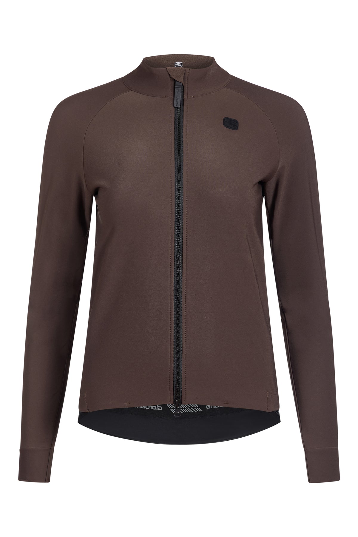 Women's G-Shield Thermal Long Sleeve Jerseys by Giordana Cycling, SABLE BROWN, Made in Italy