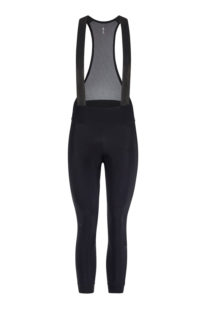Men's SilverLine Thermal Bib Knickers by Giordana Cycling, BLACK, Made in Italy