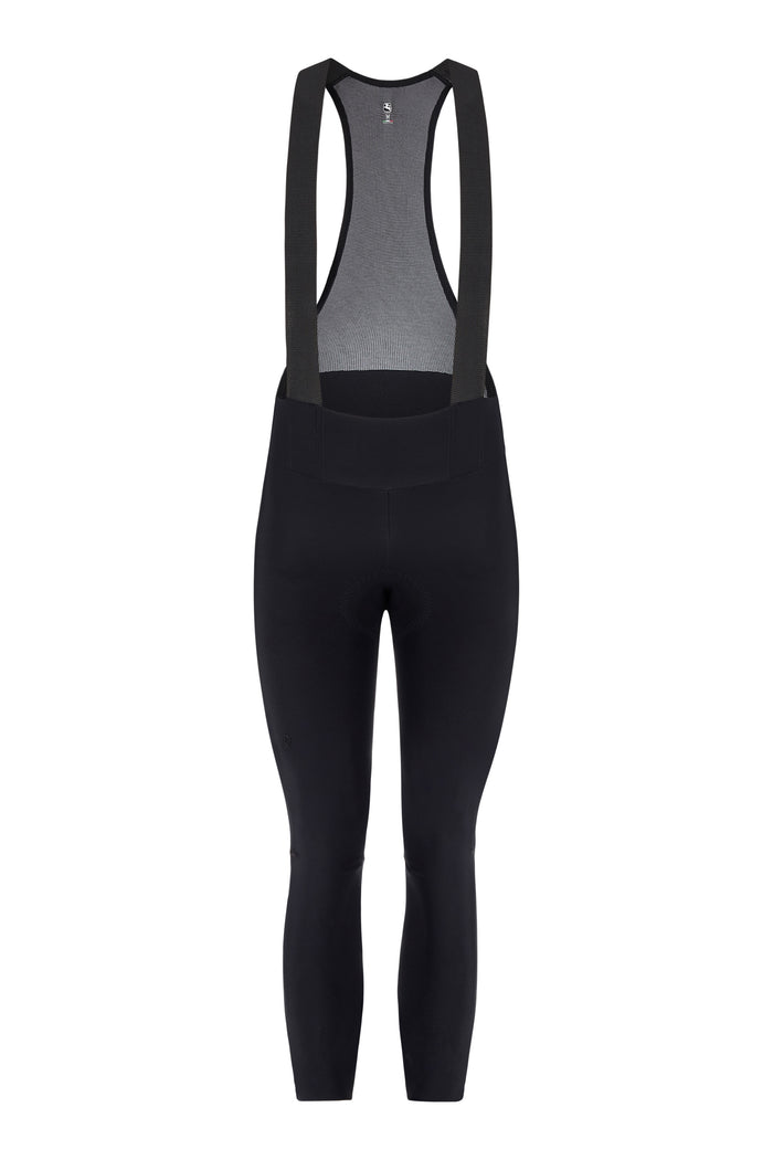 Men's SilverLine Thermal Bib Tights by Giordana Cycling, BLACK, Made in Italy