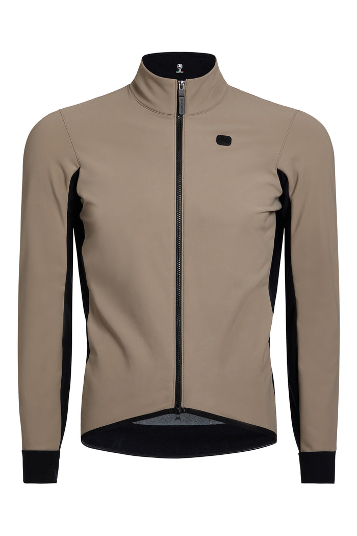Men's SilverLine Winter Jackets by Giordana Cycling, SAND, Made in Italy