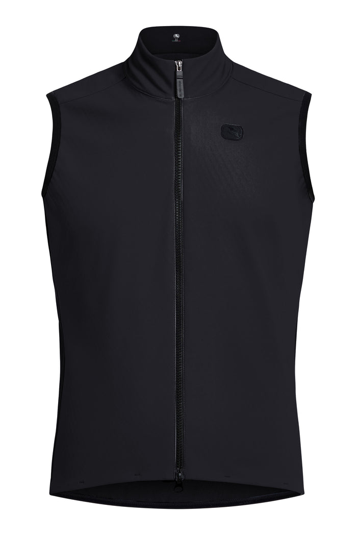 Men's SilverLine Thermal Vest by Giordana Cycling, BLACK, Made in Italy