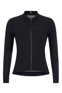 Women's SilverLine Winter Jackets by Giordana Cycling, BLACK, Made in Italy
