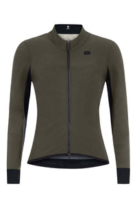 Women's SilverLine Winter Jacket by Giordana Cycling, MOSS, Made in Italy