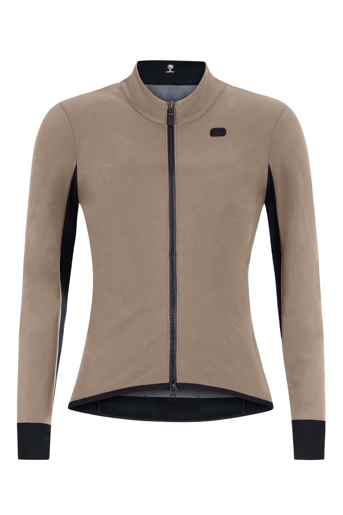 Women's SilverLine Winter Jacket by Giordana Cycling, SAND, Made in Italy