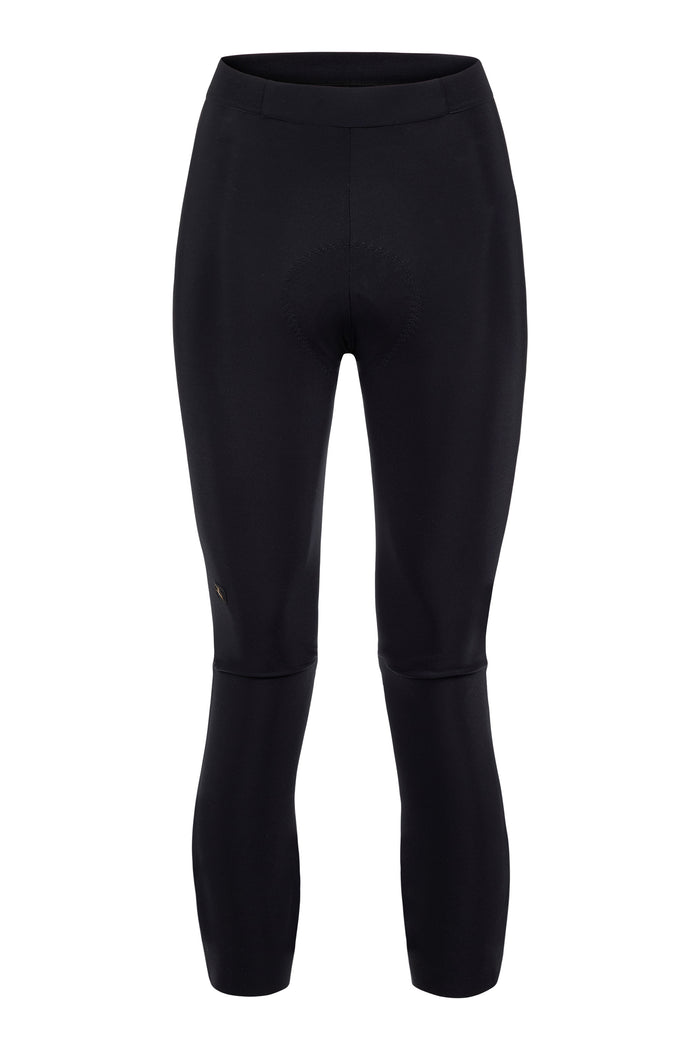 Women's SilverLine Thermal Tights by Giordana Cycling, BLACK, Made in Italy