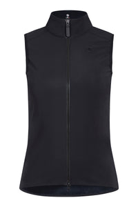 Women's SilverLine Thermal Vest by Giordana Cycling, BLACK, Made in Italy
