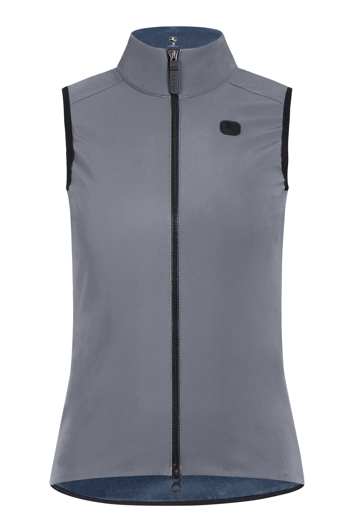 Women's SilverLine Thermal Vest by Giordana Cycling, STONE/GREY, Made in Italy