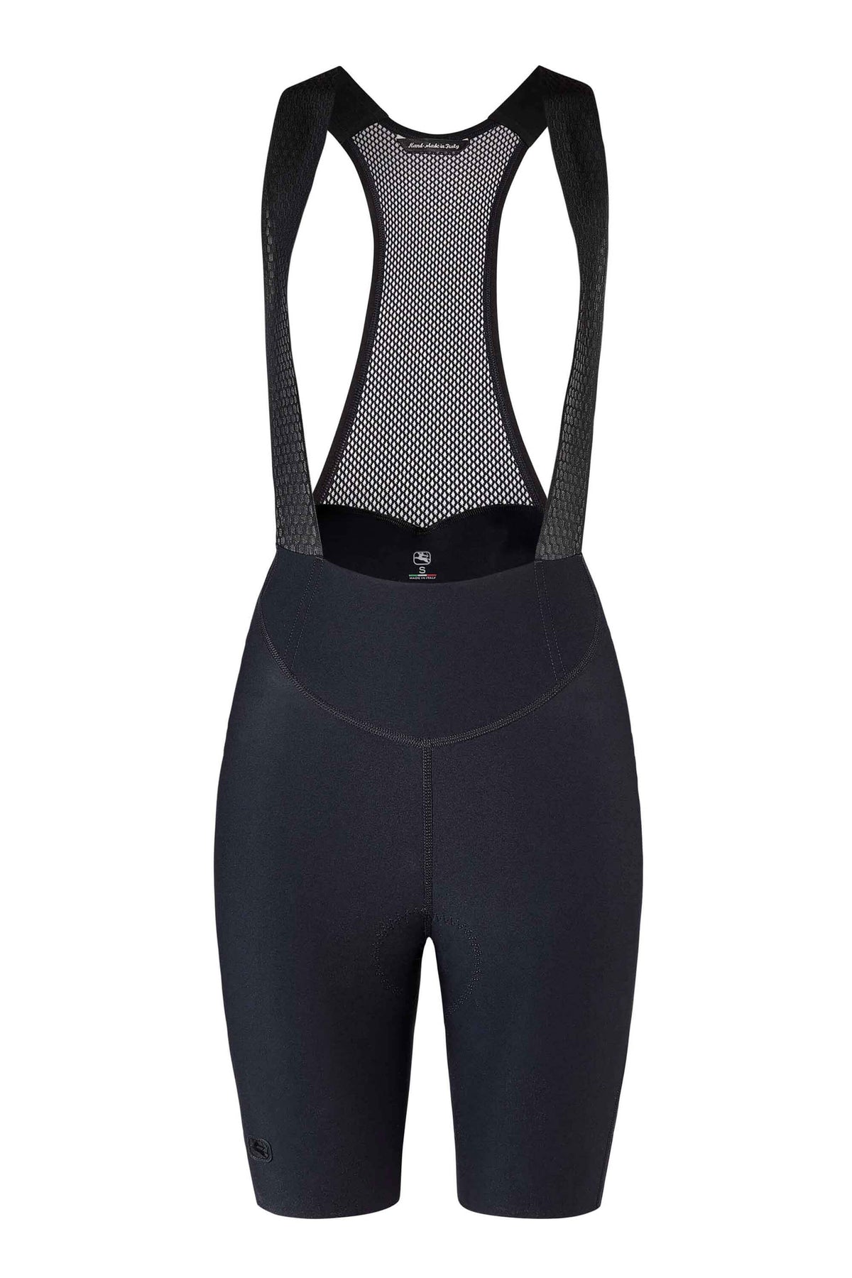 Women's SilverLine Bib Short by Giordana Cycling, BLACK, Made in Italy