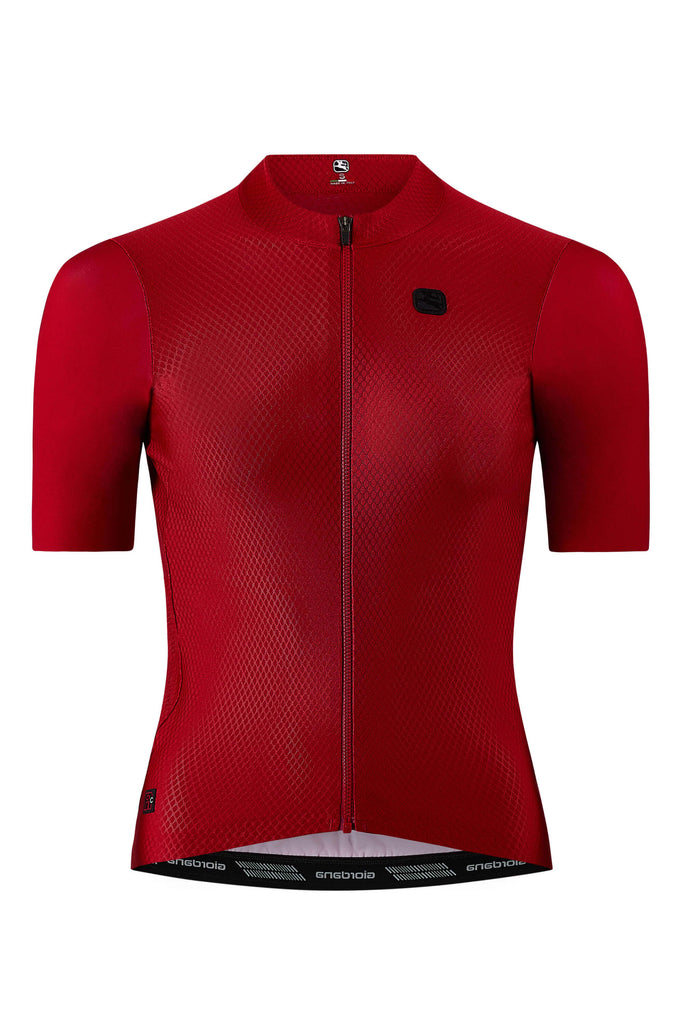 Women's FR-C Pro Jersey by Giordana Cycling, SAVVY RED, Made in Italy