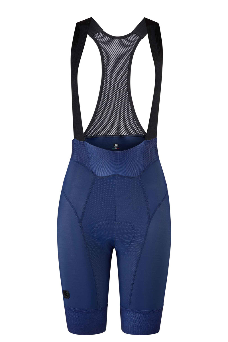 Women's FR-C Pro Bib Short by Giordana Cycling, POSEIDON BLUE, Made in Italy