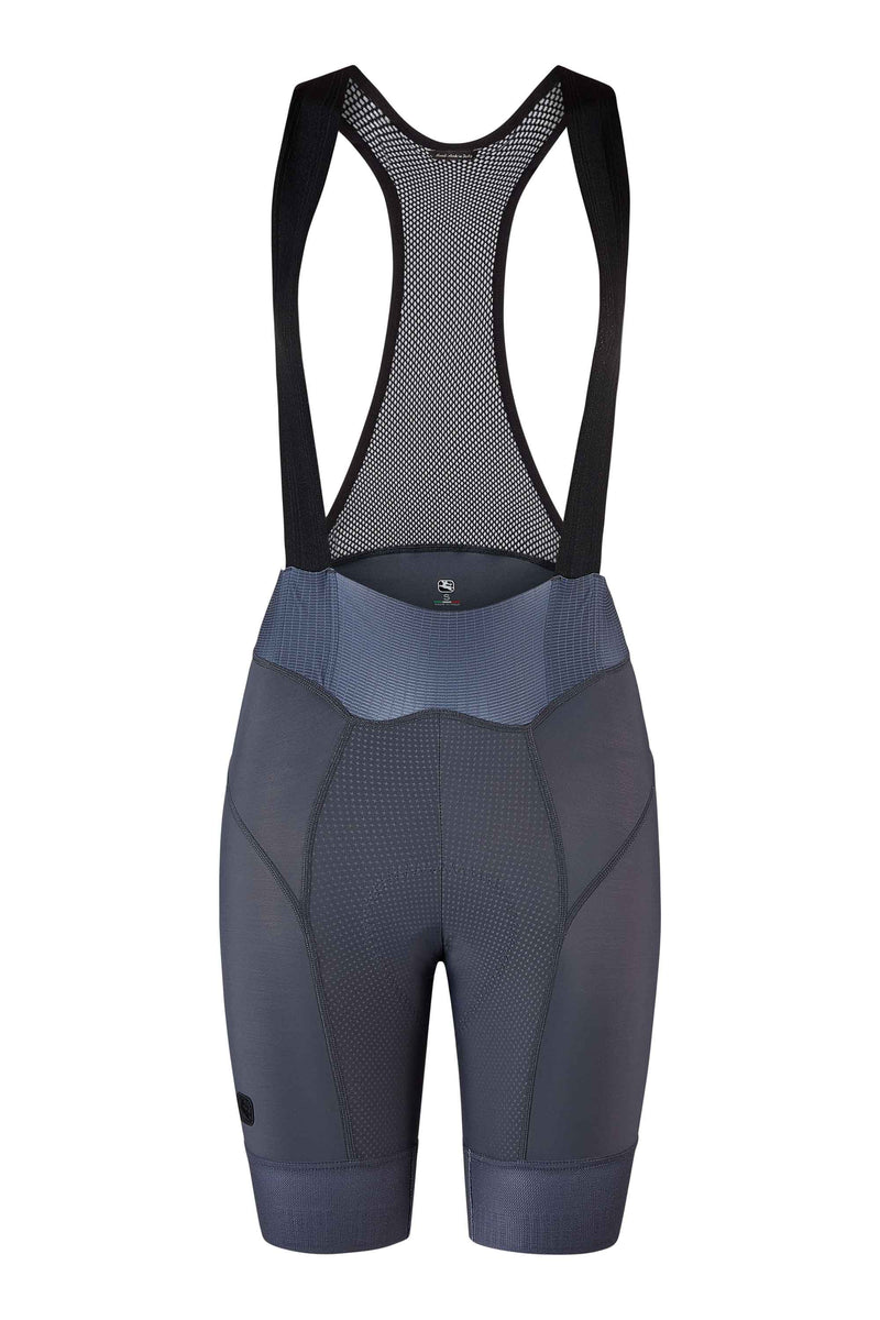 Women's FR-C Pro Bib Short - Shorter Inseam by Giordana Cycling, DARK GREY, Made in Italy