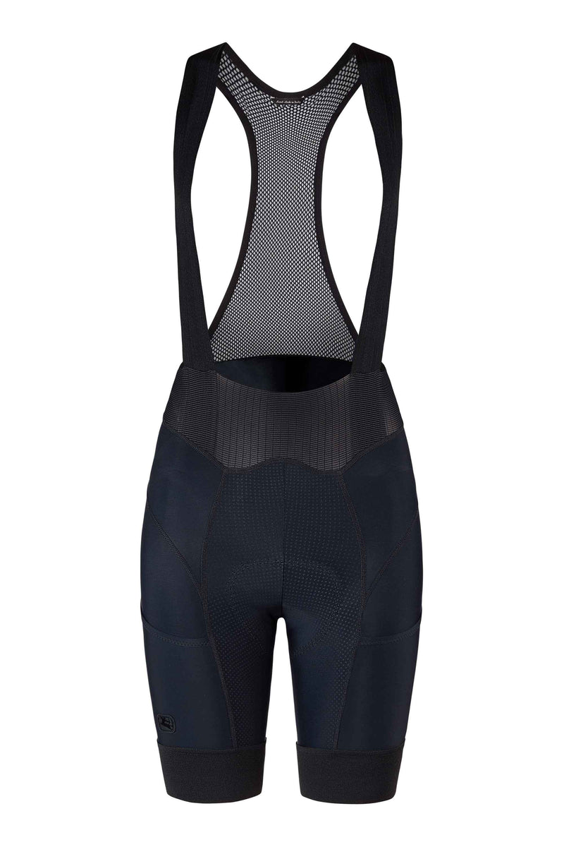Women's FR-C Pro Cargo Bib Short by Giordana Cycling, BLACK, Made in Italy