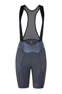 Women's FR-C Pro Cargo Bib Short by Giordana Cycling, DARK GREY, Made in Italy