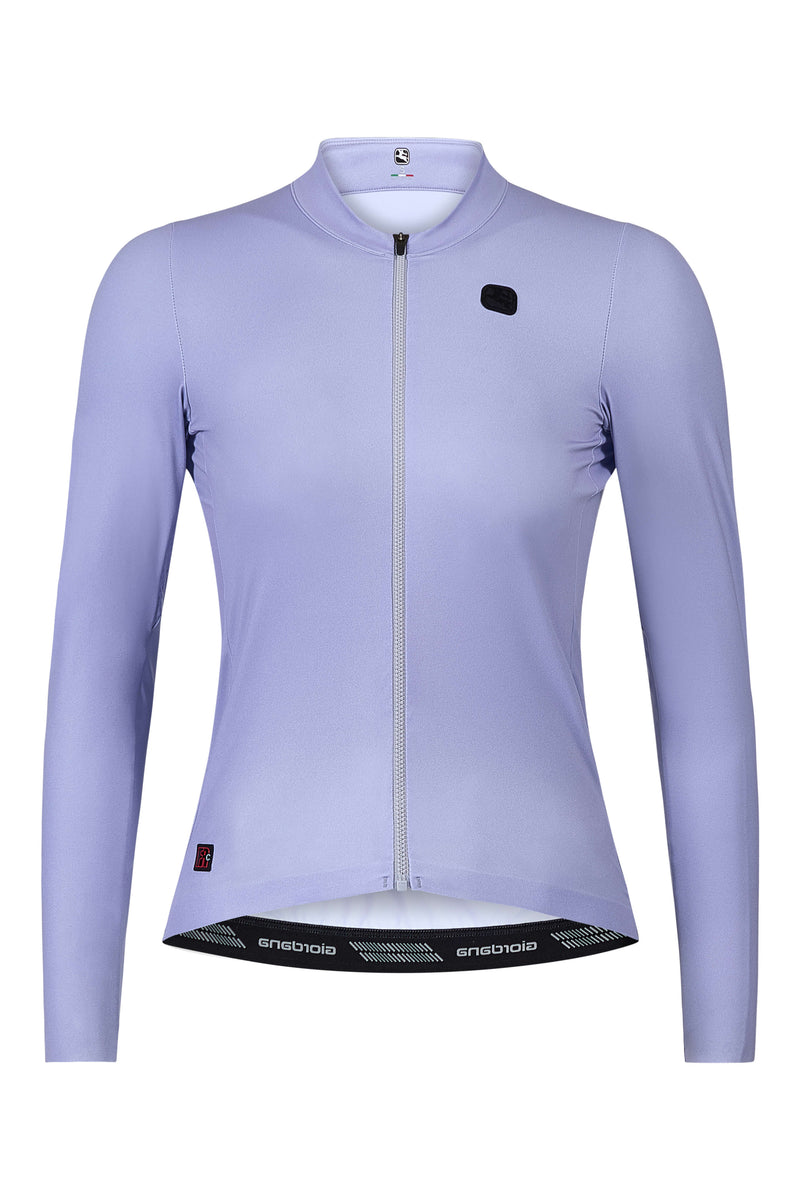Women's FR-C Pro Lightweight Long Sleeve Jersey by Giordana Cycling, COSMIC SKY, Made in Italy