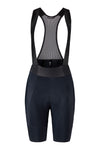 Women's Fusion Bib Short by Giordana Cycling, BLACK, Made in Italy