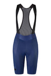 Women's Fusion Bib Short by Giordana Cycling, BLUE, Made in Italy