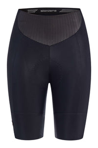 Women's Fusion Short by Giordana Cycling, BLACK, Made in Italy