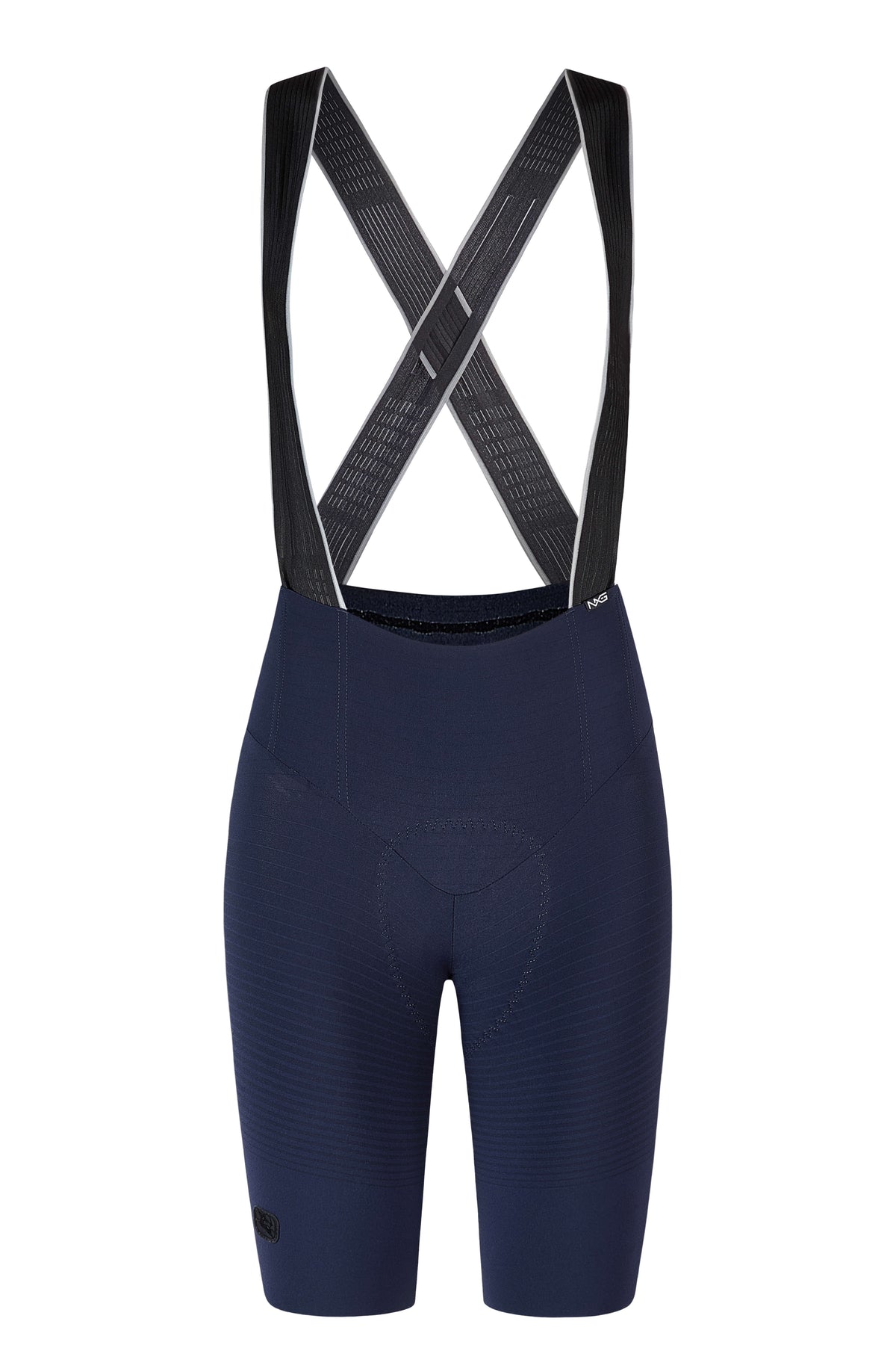 Women's NX-G Bib Short by Giordana Cycling, MIDNIGHT BLUE, Made in Italy
