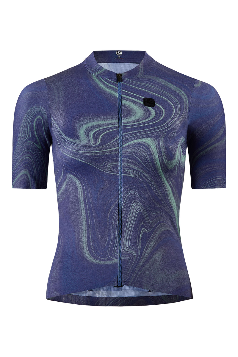 Women's NX-G Air Jersey by Giordana Cycling, OCEAN BLUE, Made in Italy