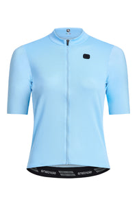 Women's SilverLine Jersey by Giordana Cycling, PARADISE BLUE, Made in Italy