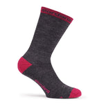 Merino Wool Tall Socks by Giordana Cycling, DARK PINK, Made in Italy