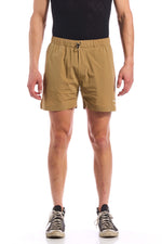 The Active Short by Giordana Cycling, KHAKI, Made in Italy