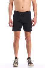 The Board Short by Giordana Cycling, METEORITE BLACK, Made in Italy