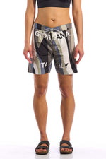 The Board Short by Giordana Cycling, GLOAMING, Made in Italy