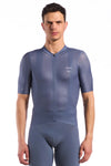 The KB Men's Jersey by Giordana Cycling, GRISAILLE BLUE, Made in Italy