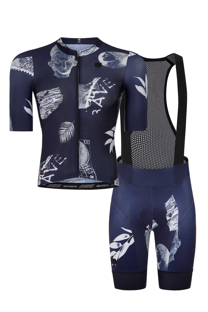 Men's La Posta FR-C Pro Kit in Dark Blue by Giordana Cycling, , Made in Italy
