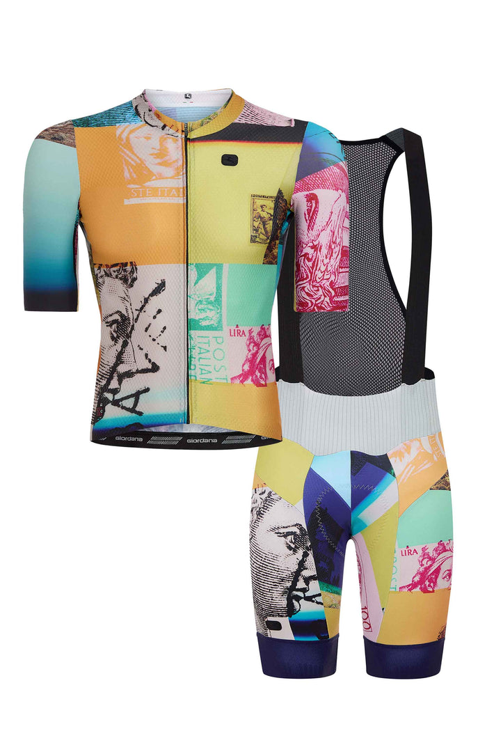 Men's La Posta FR-C Pro Kit in Multicolor by Giordana Cycling, XS, Made in Italy