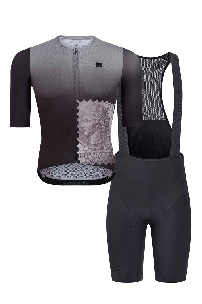 Men's La Posta Urto Kit in Black by Giordana Cycling, , Made in Italy