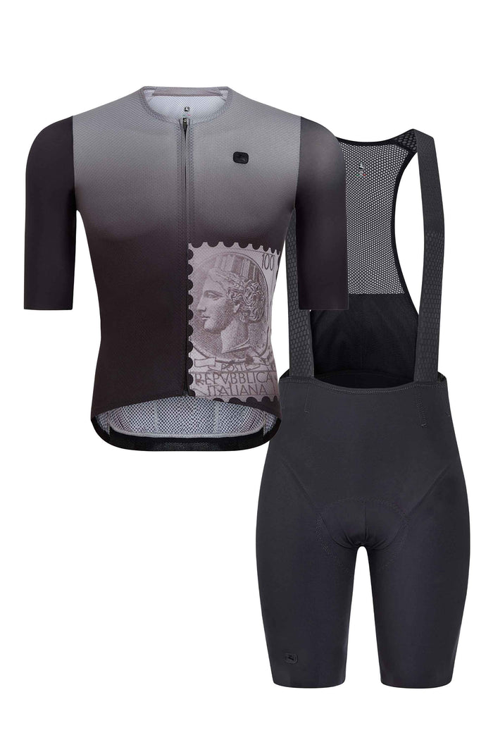 Women's La Posta Urto Kit in Black by Giordana Cycling, 2XS, Made in Italy