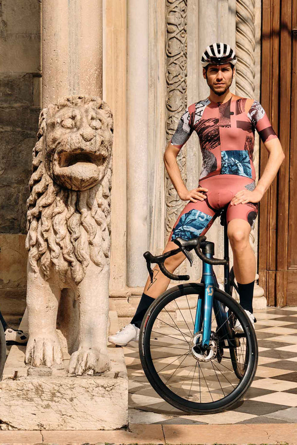 Men's La Posta Urto Kit in Brown by Giordana Cycling, , Made in Italy