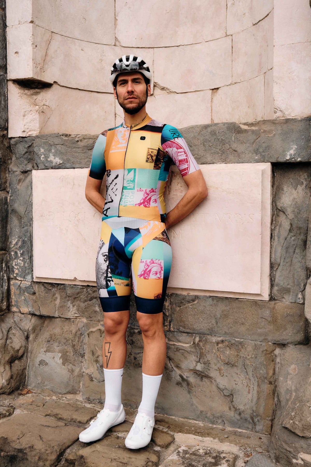 Men's La Posta FR-C Pro Kit in Multicolor by Giordana Cycling, , Made in Italy