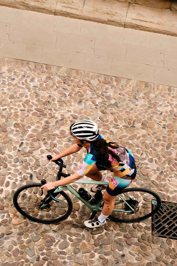 Women's La Posta FR-C Pro Kit in Multicolor by Giordana Cycling, , Made in Italy