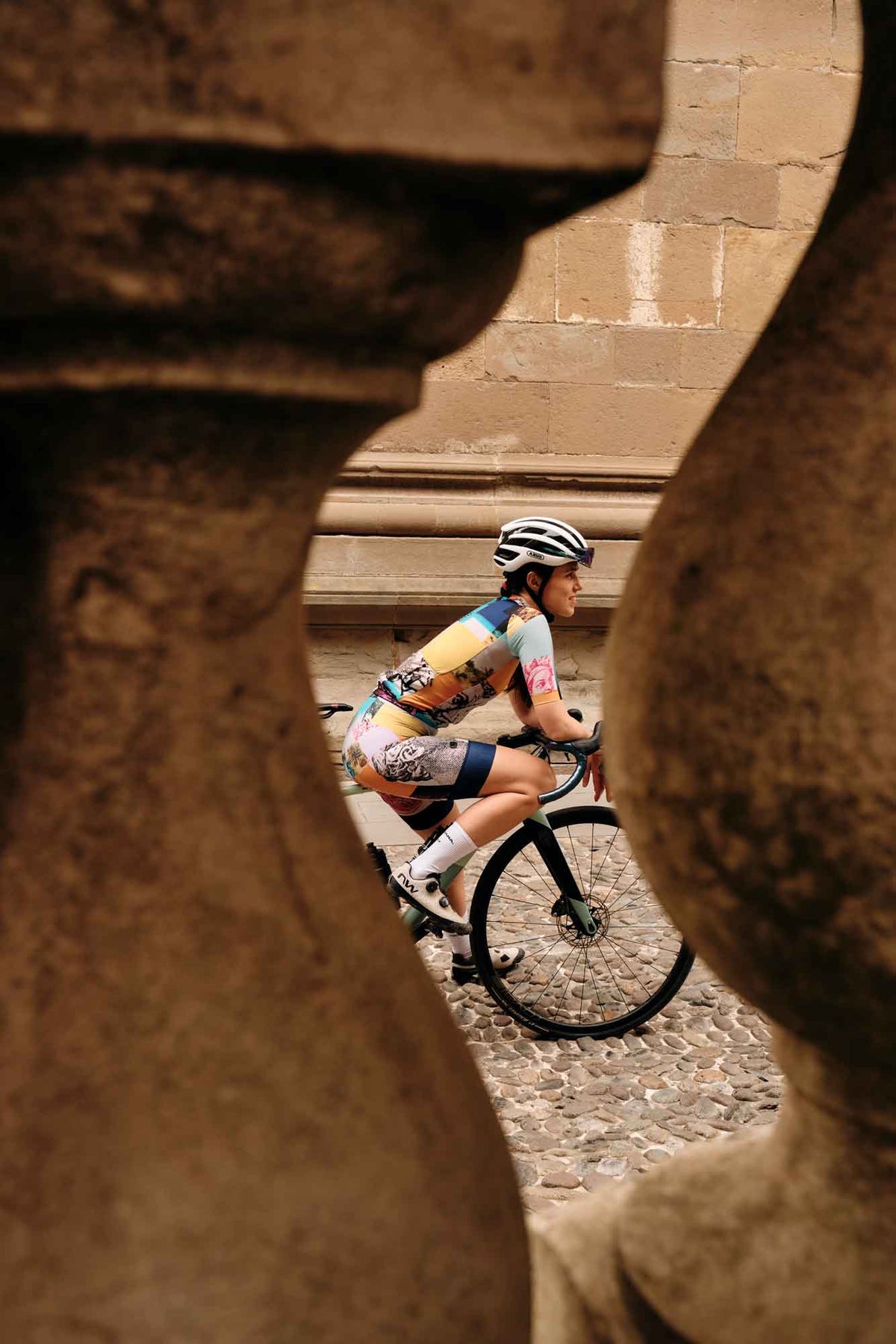 Women's La Posta FR-C Pro Kit in Multicolor by Giordana Cycling, , Made in Italy