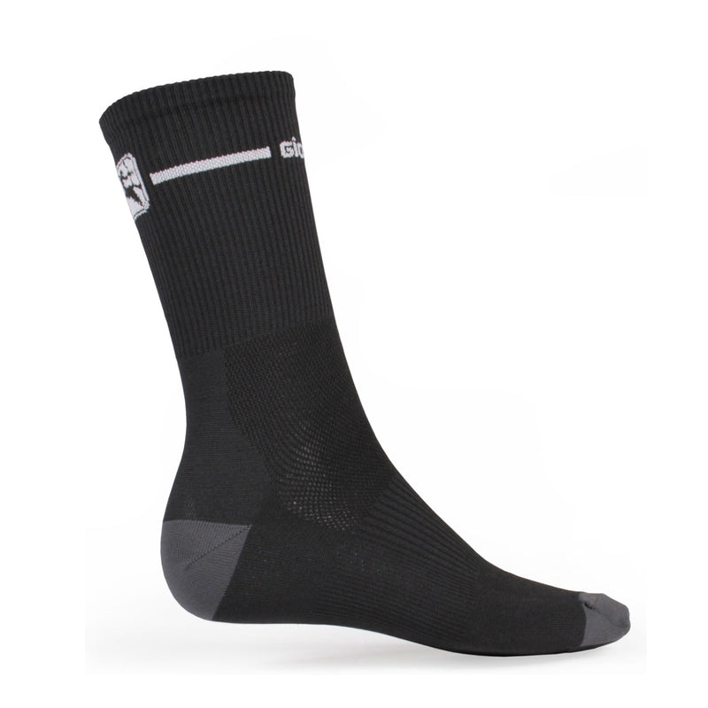 Trade Tall Socks by Giordana Cycling, BLACK/WHITE, Made in Italy