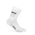 EXO Tall Cuff Compression Socks by Giordana Cycling, WHITE, Made in Italy