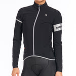 Women's FR-C Pro Lyte Winter Jacket by Giordana Cycling, BLACK, Made in Italy