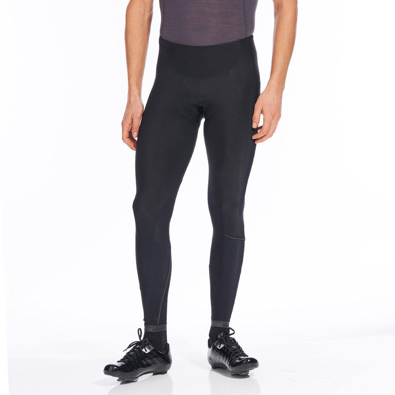 Men's Fusion Thermal Tight by Giordana Cycling, BLACK, Made in Italy