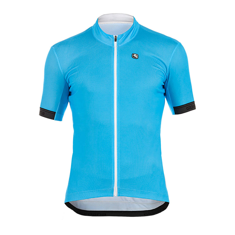 Men's Fusion Cycling Jersey by Giordana Cycling, BLUE, Made in Italy